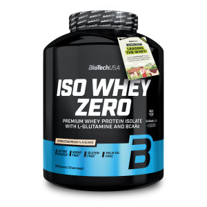BioTech USA Iso Whey 1816g lactose reduced o smaku ciasteczek z kremem