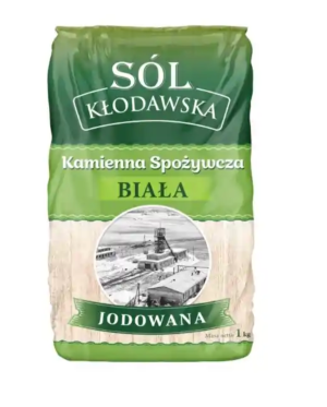 KŁODAWA Kłodawska sól kamienna jodowana 1 kg