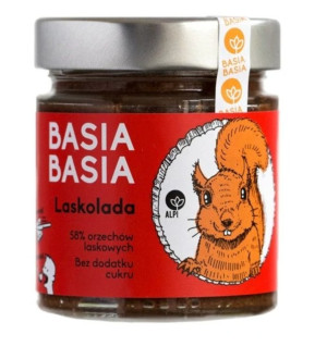 Alpi BasiaBasia Laskolada Krem z orzechów laskowych z kokosem i kakao 210 g