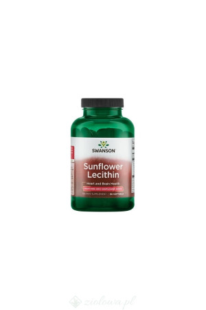 Swanson Lecytyna słonecznikowa 1200 mg 90 kapsułek