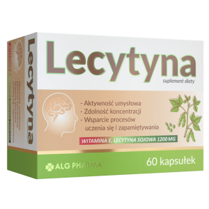 Alg Pharma Lecytyna 60 kapsułek