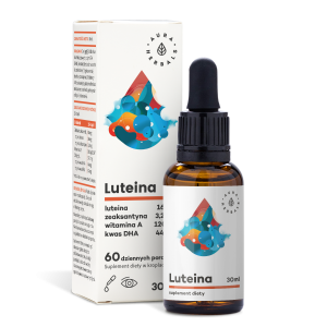 Aura Herbals Luteina + Witamina A + DHA + Zeaksantyna 30 ml