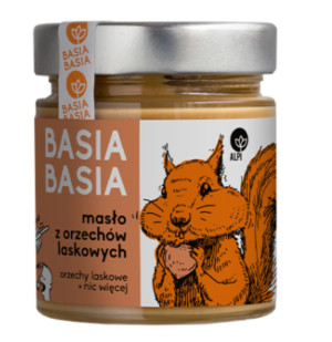 Alpi BasiaBasia Krem z orzechów laskowych 210 g