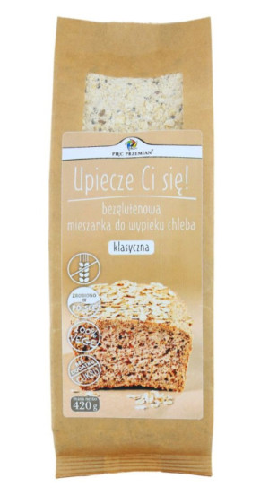 Pięć Przemian Mieszanka chleba bezglutenowego klasyczna 420 g