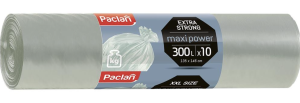 Paclan Worki Maxi Power transparent 300L 10 sztuk