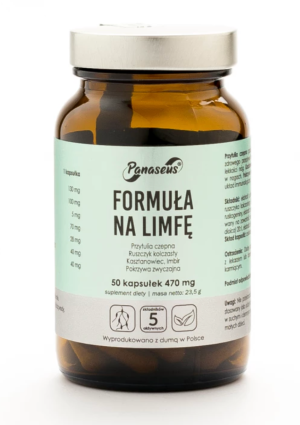 Panaseus Formuła Na Limfę 50 kapsułek