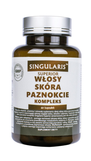 Singularis Superior Włosy Skóra Paznokcie Kompleks 60 kapsułek