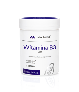 Mito-Pharma Witamina B3 MSE 50mg 180 kapsułek