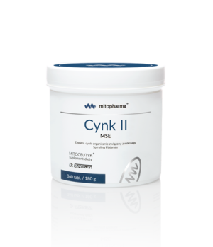 Mito-Pharma Cynk MSE 1,25 mg 120 tabletek