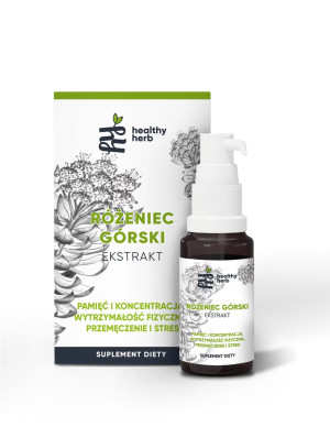 Healthy herb Ekstrakt różeniec górski 30ml