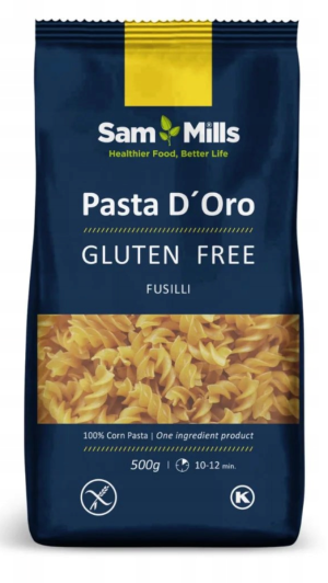 Sam Mills Makaron bezglutenowy świder (fusilli) 500 g