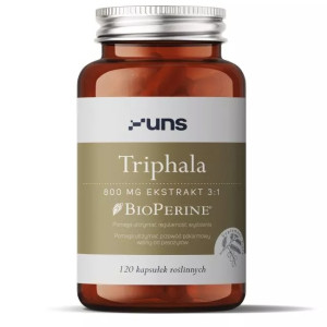 UNS Triphala + Bioperine 120 vege kapsułek