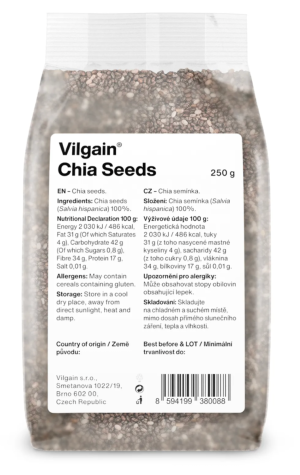 Vilgain Nasiona chia 250 g