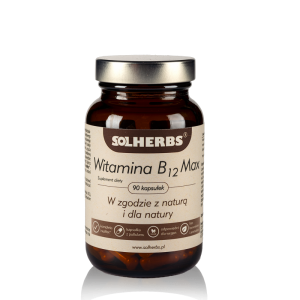 SOLHERBS Witamina B12 Max 60 kapsułek
