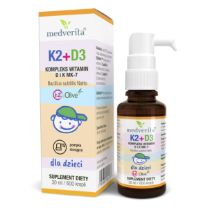 Medverita Witamina K2 + D3 dla dzieci 30ml