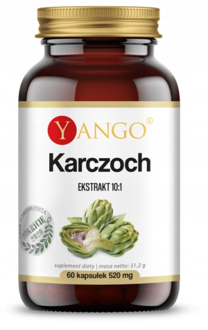 Yango Karczoch ekstrakt 10:1 60 kapsułek