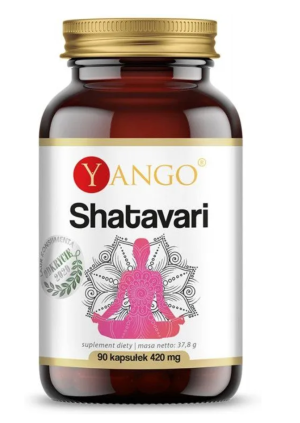Yango Shatavari ekstrakt 10:1 90 kapsułek