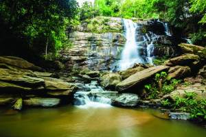 Fototapete Wasserfall Wasserfall, Wasser, Fluss, Stream, Wasserstrahl