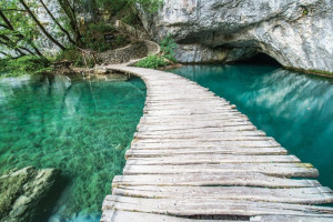 Fototapete Fluss