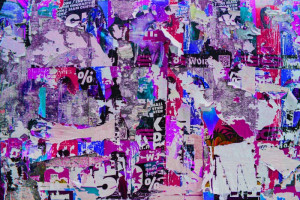 Fototapete Poster, Pop-Art, Wand, Abstraktion, rosa