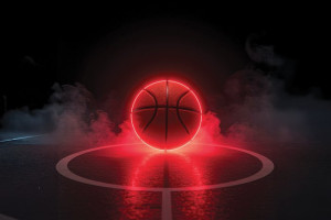 Fototapete Basketball Ball, der Ball, Basketball Platz, Basketball, Ba