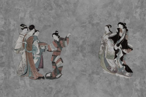 Fototapete Frau japan, Asien, Asiatic, asiaten, asiatic