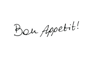 Fototapete guten appetit, Inschrift, zu schreiben, geschrieben, schrie
