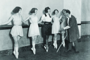 Fototapete Menschen Schule, Schule im Alter von, retro, tanzen, Mädche