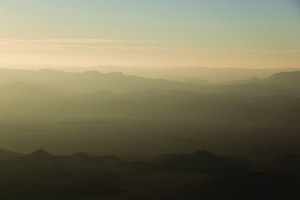 Fototapete Wüste Nebel, Nebel hoch, nebulosity, frühnebel, Wüstenlands