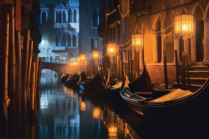 Fototapete Venedig Stein, Steinhaus, glatten Stein, Gebäude aus Stein,