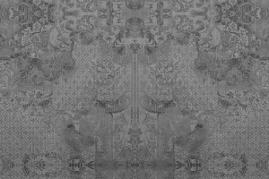 Fototapete Ornament, barocke Verzierung, Formel, abstract design, japa