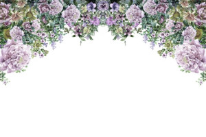 Fototapete Blüte, weißen Blüten, weiße Blume, Strauß, Blumenarrangemen