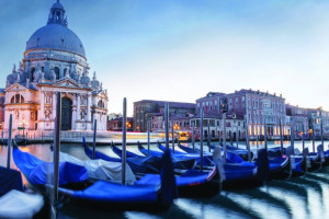 Fototapete Schiffe Venedig, venezianischen, Gondel, Gondeln, kleines B
