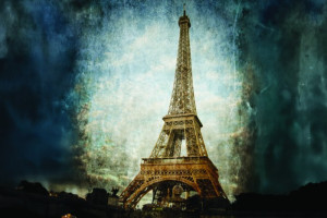 Fototapete Paris paris, eiffle, Eiffelturm, Stadt, schwarze Stadt