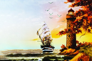 Fototapete Schiff, Wasserfahrzeug, Handelsschiff, Passagierschiff, Pir