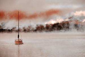 Fototapete Meer, See, Wasser, Meeresfrüchte, Schiff