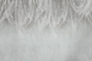 Fototapeta Palmy liść palmowy, tropikalny, botaniczny, motyw, liście