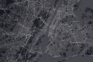 Fototapeta Mapy miasto, mapa, mapa miasta, Stan Nowy Jork, Nowy Jork