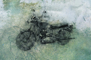 Fototapeta Motocykle motocykl, motocykle, motocyklowe, szkic, Malowane