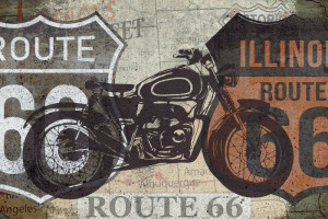 Fototapeta Motocykle motocykl, motor, route 66, Route66, california