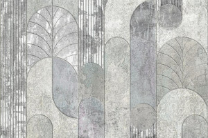 Fototapeta Styl skandynawski łuki, łuk, roślinność, rośliny, kształty