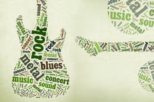 Fototapeta Pokój młodzieżowy gitara, gitara akustyczna, gitara basowa,