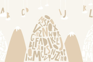 Fototapeta Typografia góry, góry Skaliste, szczyt góry, góra, wzgórz