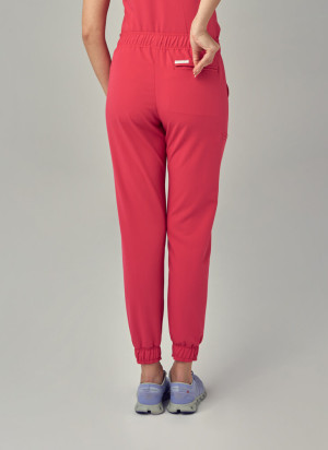 Spodnie Medyczne Damskie – Scrubs Comfy Cherry - XXS