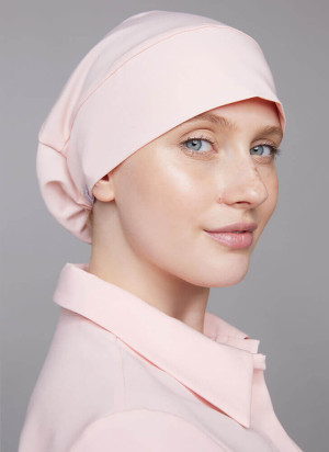 Czepek Medyczny Damski Pink - uniwersalny