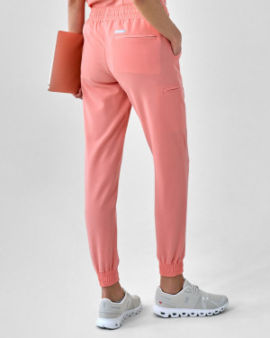 Spodnie Medyczne Damskie – Scrubs Comfy Peach - XS