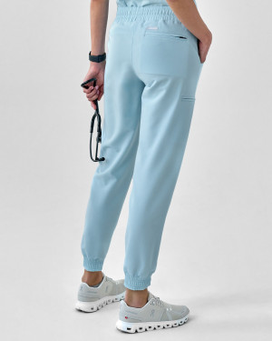 Spodnie Medyczne Damskie – Scrubs Comfy Sky - XXS
