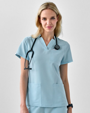 Zestaw medyczny damski, Scrubs Comfy Sky- Komplet