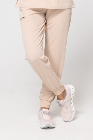 Spodnie Medyczne Damskie – Scrubs Comfy Nude - XXS