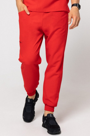 Spodnie Medyczne Męskie - Scrubs Sporty Heart - S